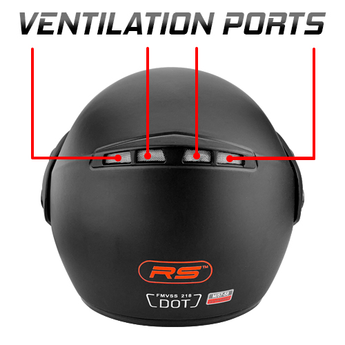 Full Face Modular Motorcycle Helmet With Dual Visor DOT Approved Matte Black
