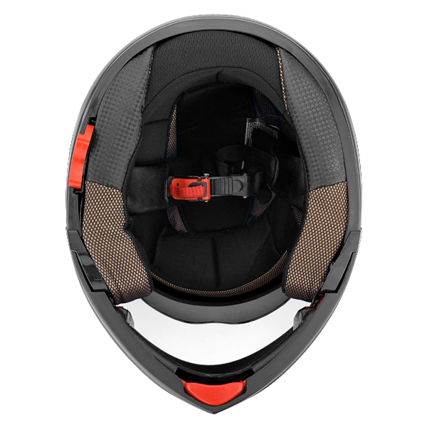 Full Face Modular Motorcycle Helmet With Dual Visor DOT Approved Matte Black